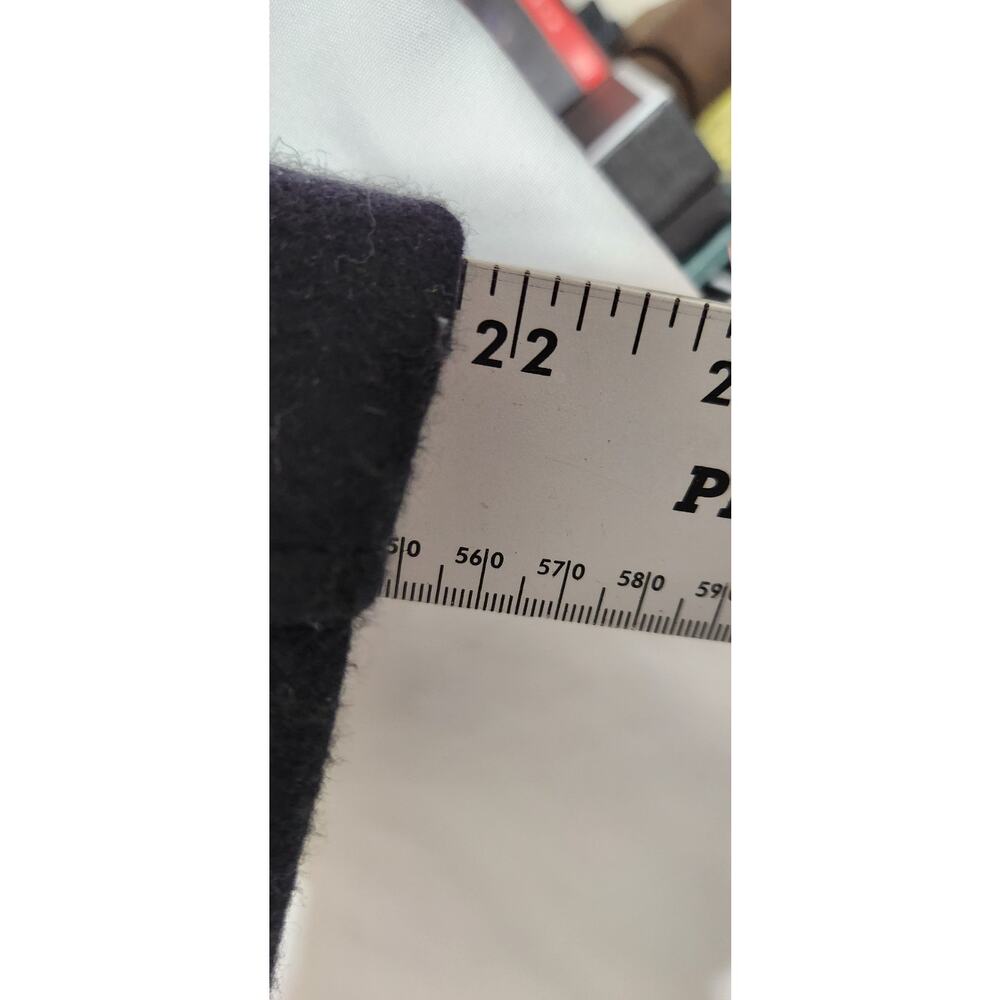 Golden Fleece Made in USA Peacoat Black Size 34 See Pics For Measurements - Picture 12 of 12